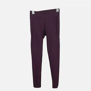 Outdoor Voices Leggings Burgandy Space Dye Sz XS